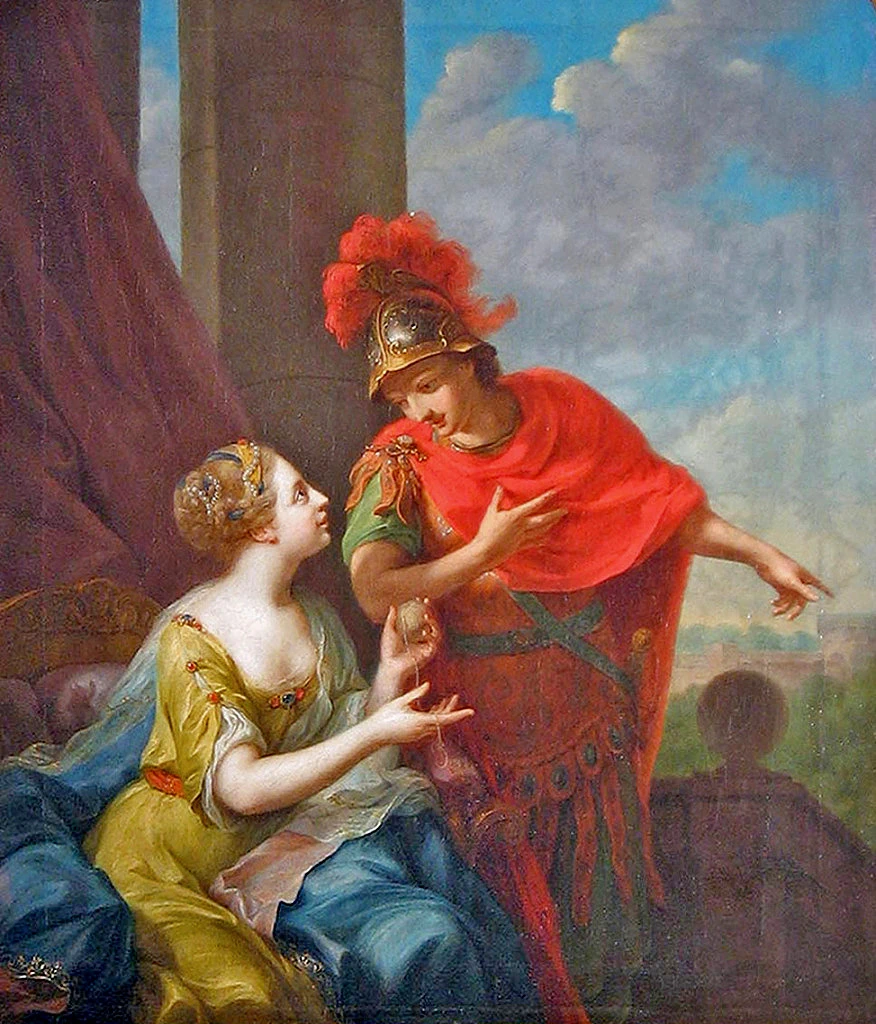 Arianna aiuta Teseo dandogli un gomitolo di filo, 1779